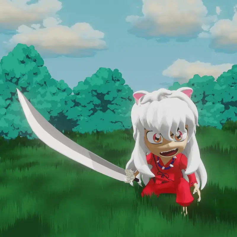 Thưởng thức Inuyasha chibi hoạt hình sinh động