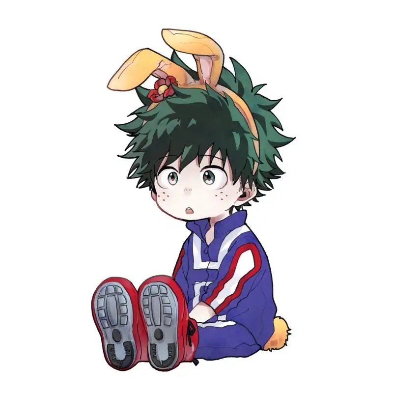 Chiêm ngưỡng fanart chibi Izuku Midoriya ấn tượng
