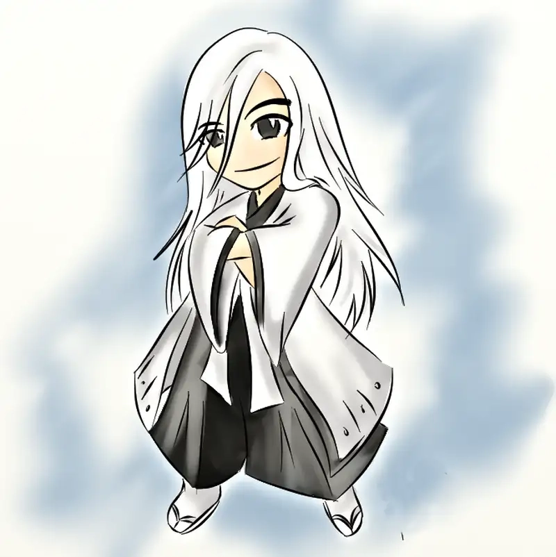 Ảnh chibi Jushiro Ukitake là như thế nào?