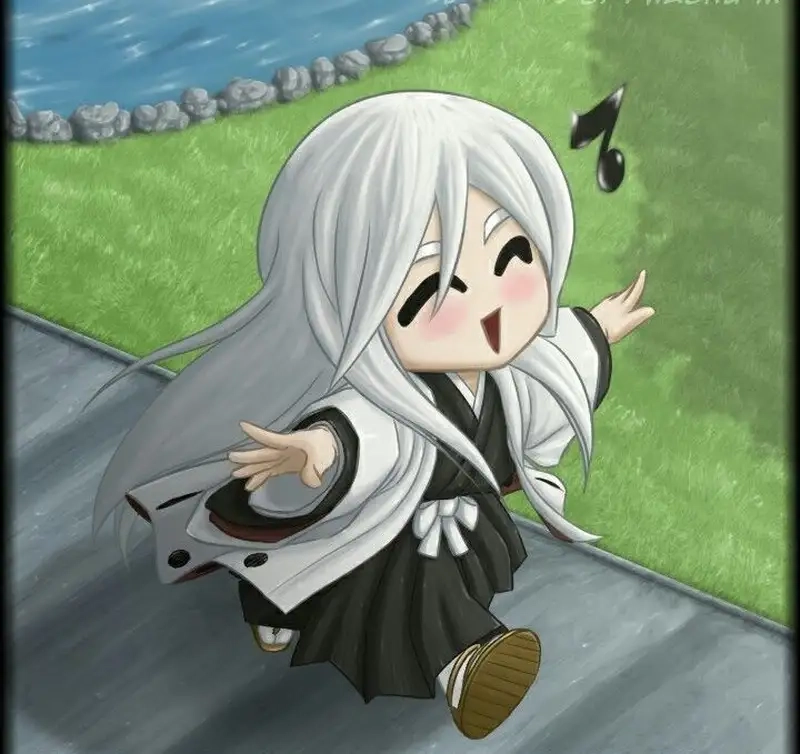 Ukitake chibi dễ thương làm bừng sáng feed