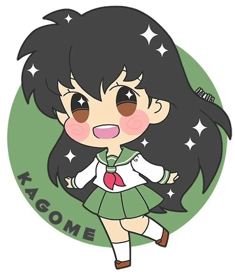 Khám phá Kagome xinh xắn trong phong cách chibi