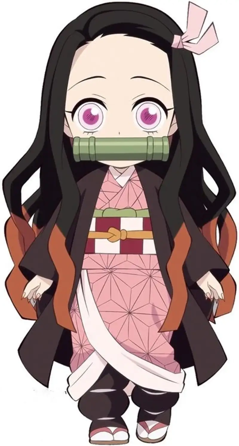 Trang trí máy tính với hình nền chibi Nezuko