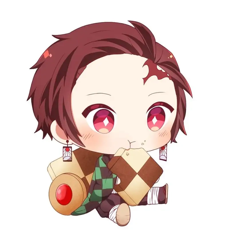 Khám phá chibi Tanjiro Kamado cute phong cách anime