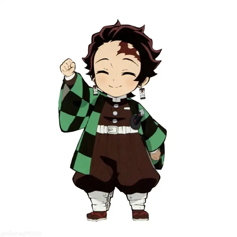 Thưởng thức bộ sưu tập ảnh chibi Kamado Tanjiro đầy màu sắc