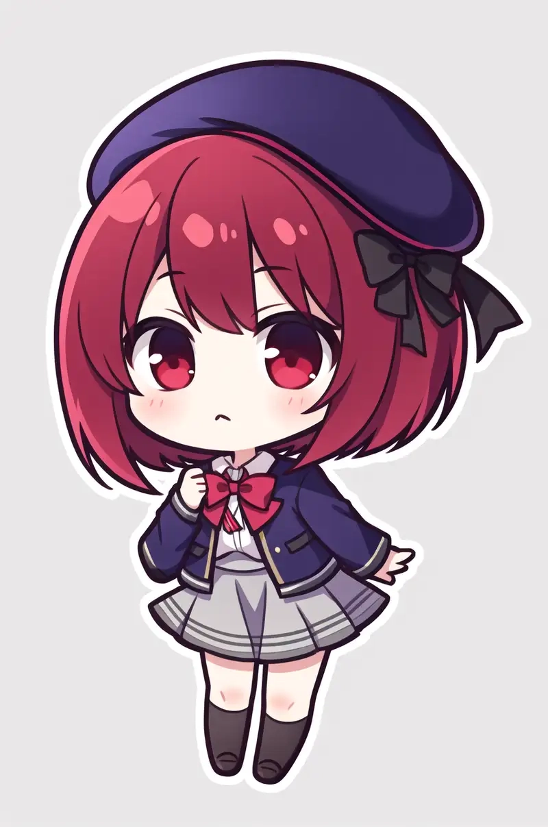 Khám phá Kana Arima minh hoạ chibi sống động