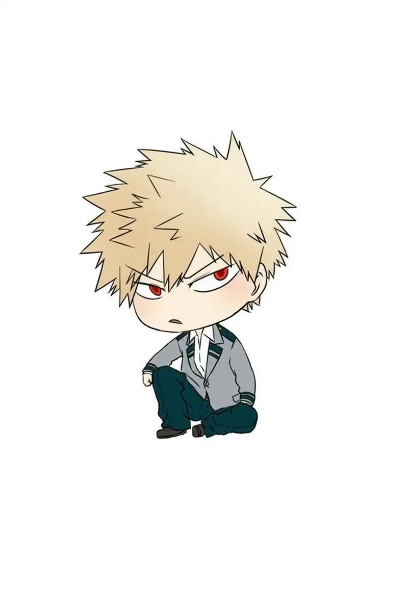 Ảnh chibi Katsuki Bakugo ngầu đáng yêu nhất