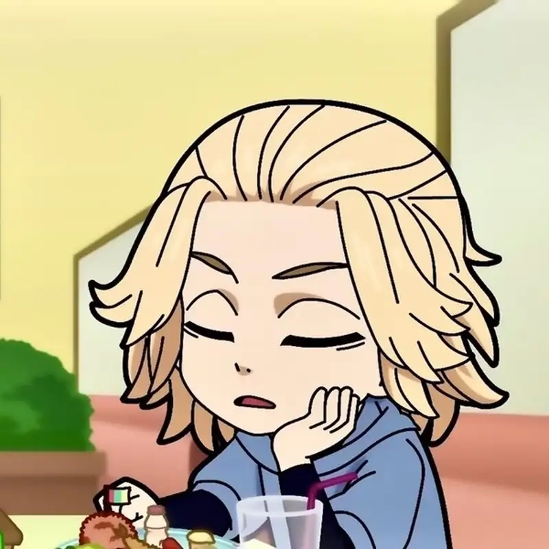 Ken Ryuguji chibi png nét vẽ siêu chi tiết