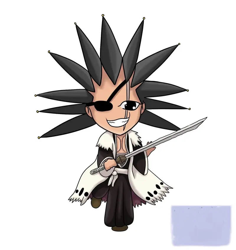 Tải ngay wallpaper chibi Kenpachi Zaraki cho màn hình thêm ấn tượng