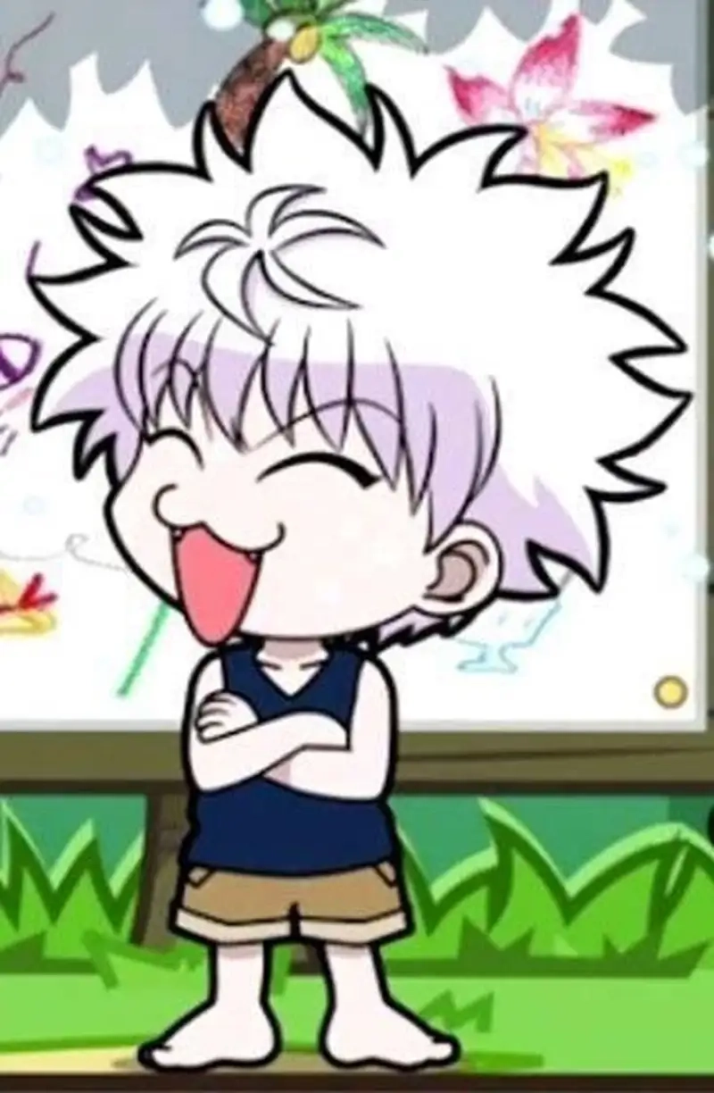 Thưởng thức Ảnh Killua Zoldyck chibi sinh động