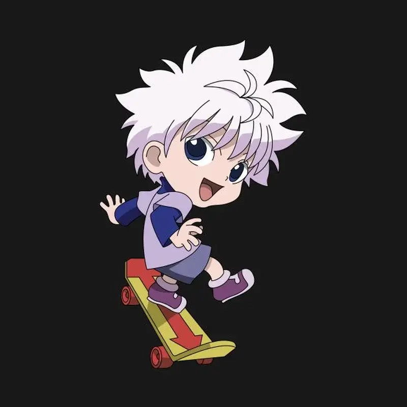 Chiêm ngưỡng Killua Zoldyck chibi đáng yêu vui nhộn