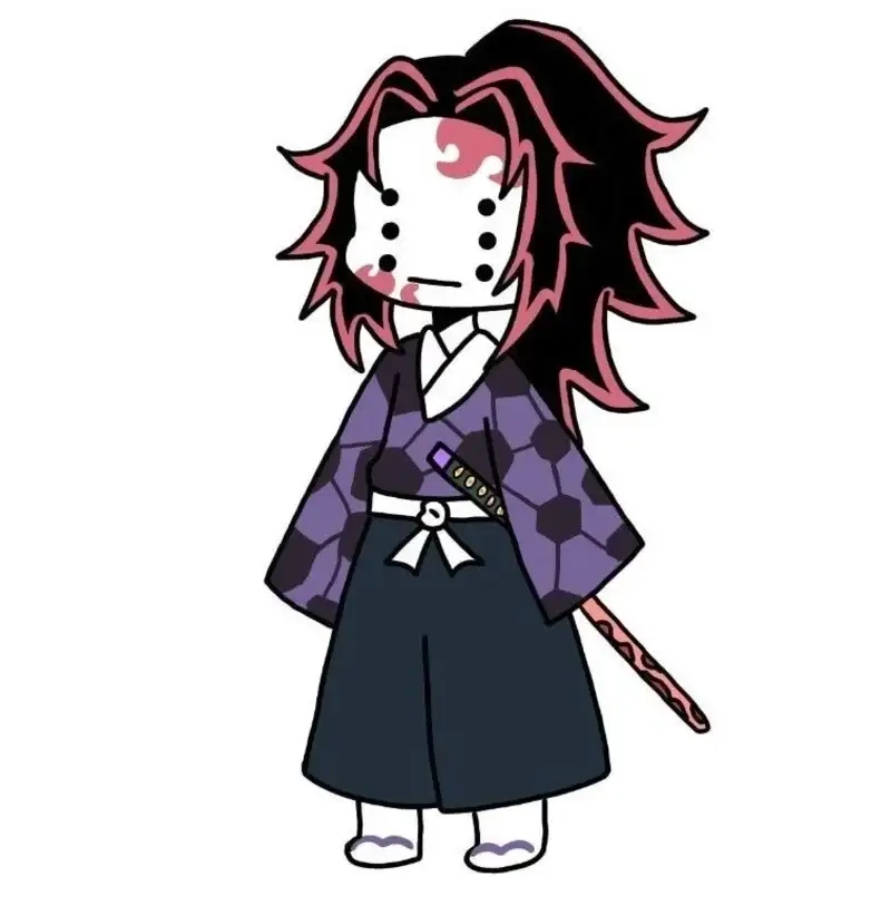 Ảnh chibi Kokushibo dễ thương là như thế nào