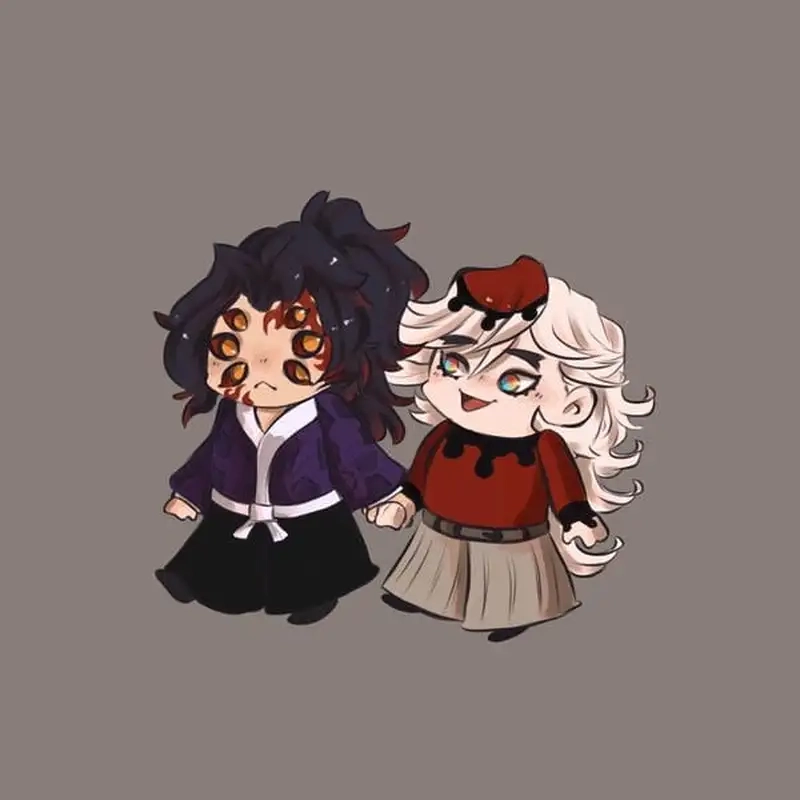 Kokushibo chibi đẹp mắt, thu hút mọi ánh nhìn