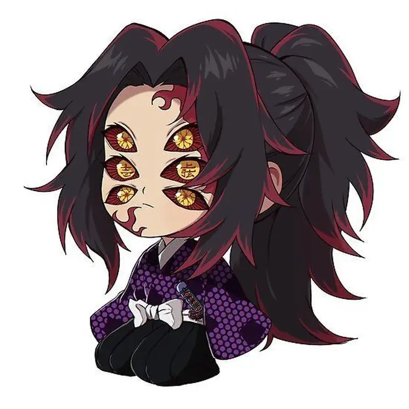 Kokushibo chibi dễ thương khiến fan không thể rời mắt