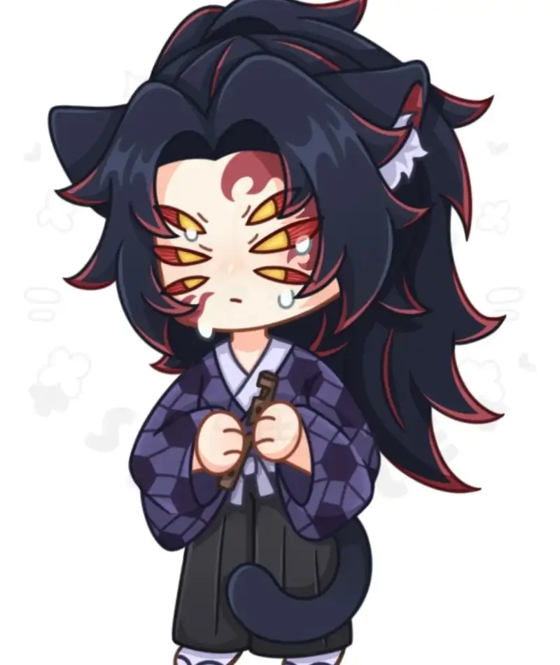Ngắm Kokushibo chibi dễ thương nhất hôm nay