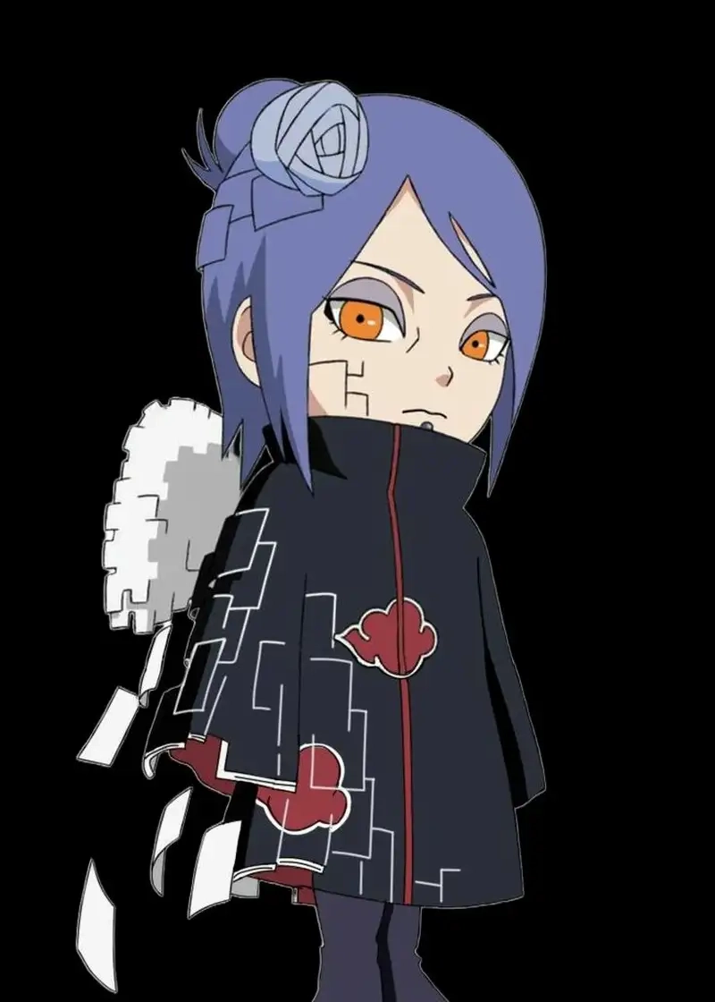 Ảnh chibi Konan là như thế nào thú vị và sinh động
