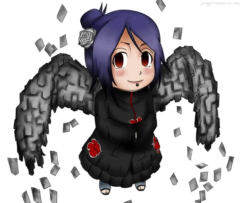 Khám phá phong cách dễ thương trong Konan chibi kawaii