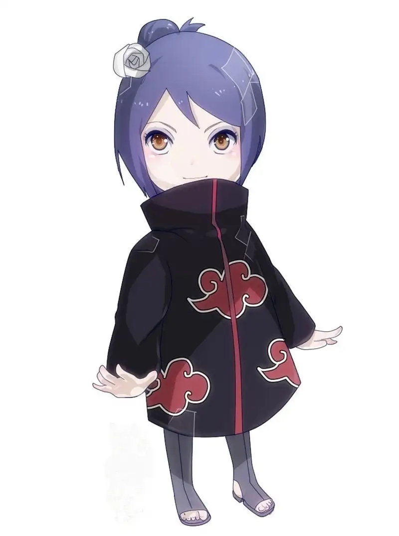 Khám phá Konan chibi anime với nét vẽ sống động