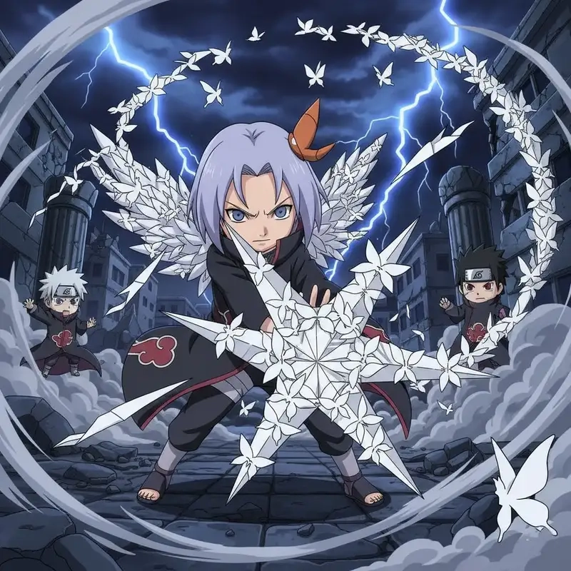 Tạo phong cách riêng với Konan chibi hình nền đẹp mắt