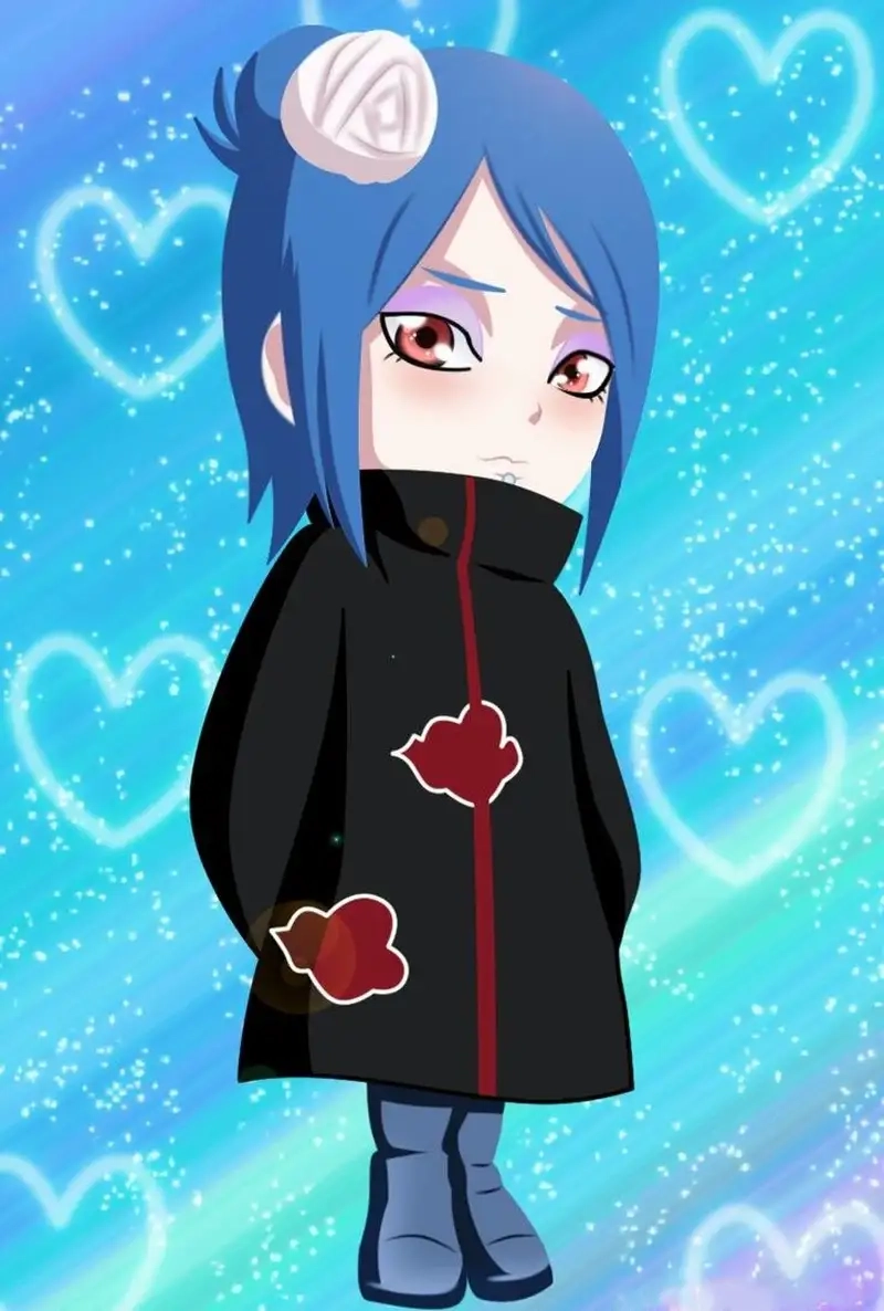 Thưởng thức nét đáng yêu của Konan chibi dễ thương