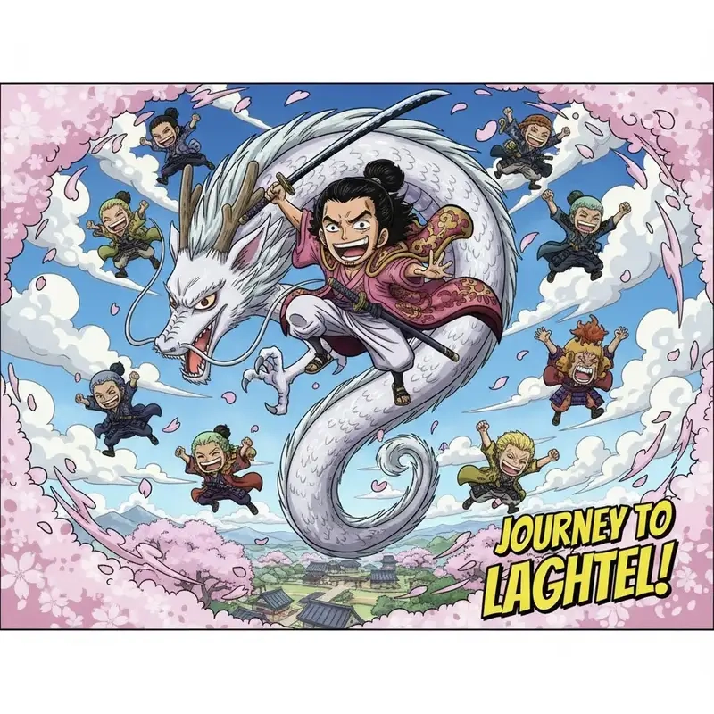 Ngắm Ảnh chibi Kozuki Oden dễ thương cuốn hút