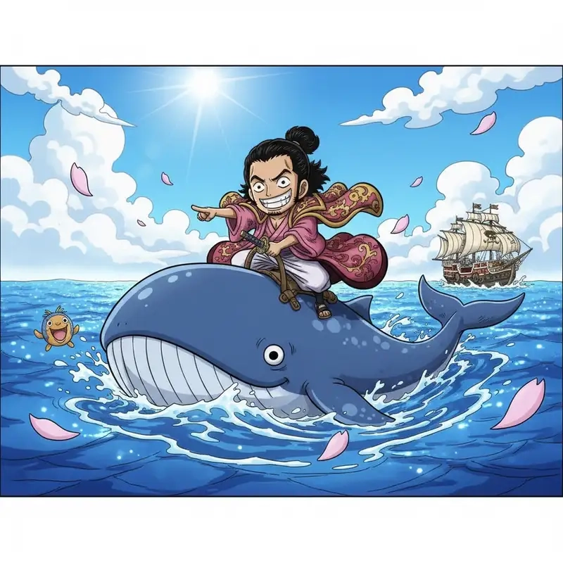 Cảm nhận Kozuki Oden cute đáng yêu từng chi tiết