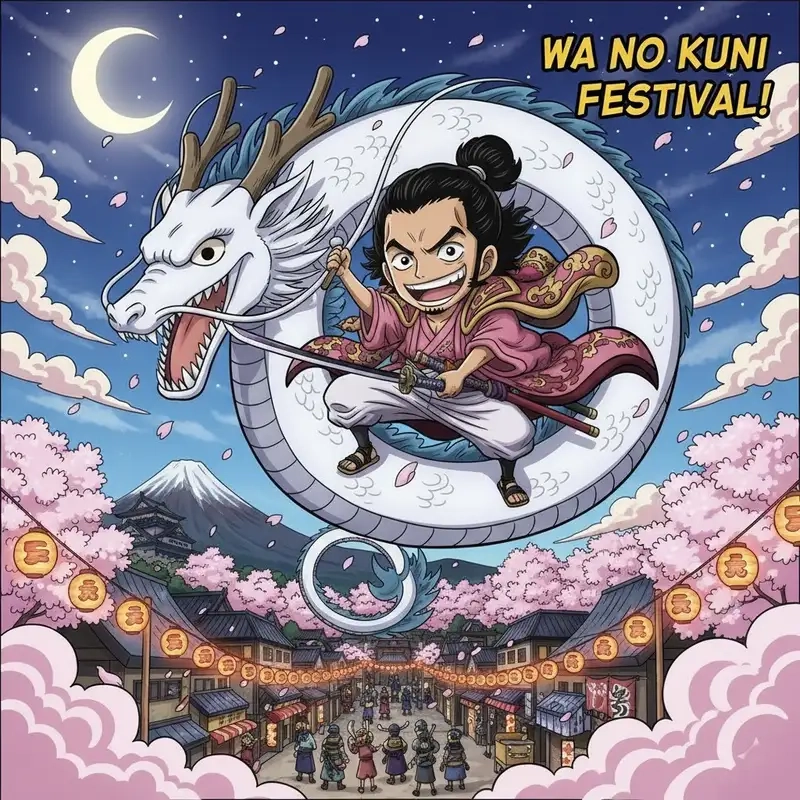 Ngắm Ảnh chibi Kozuki Oden dễ thương nổi bật