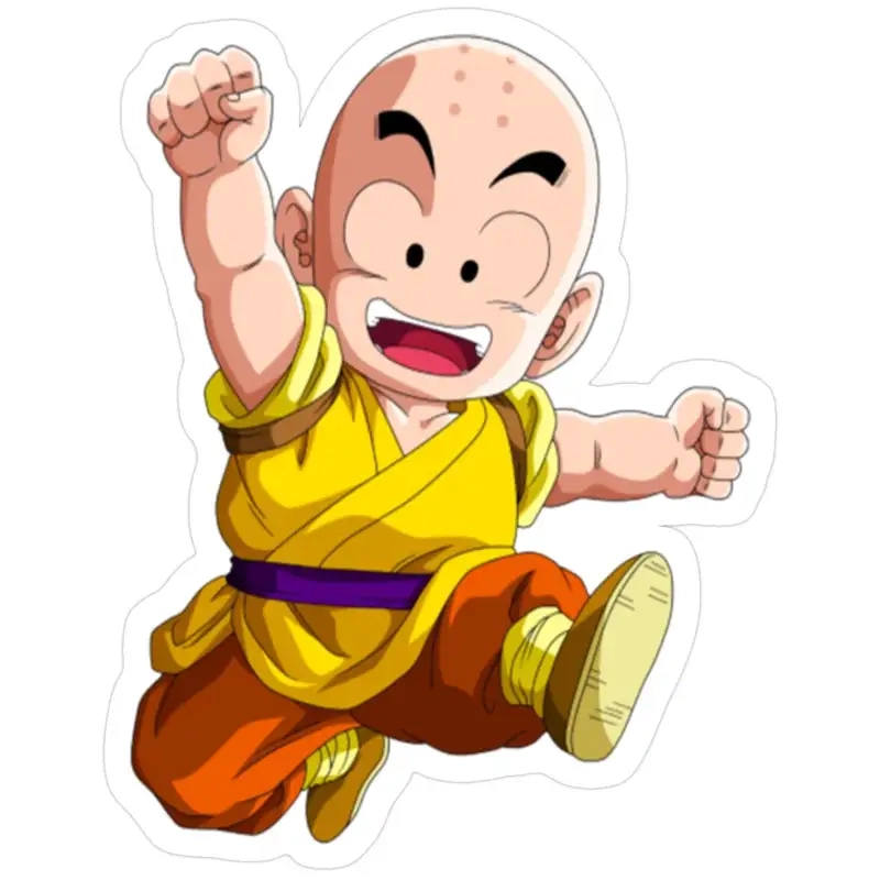 Khám phá Krillin chibi fan art sáng tạo đầy màu sắc