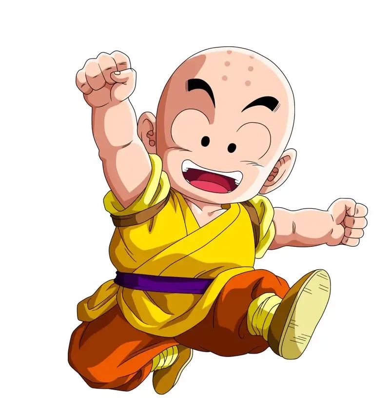 Thưởng thức Krillin chibi crossover Naruto phong cách độc đáo