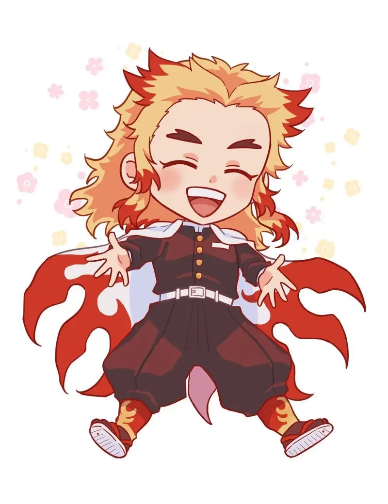 Tận hưởng vẻ ngộ nghĩnh cùng Rengoku chibi cute