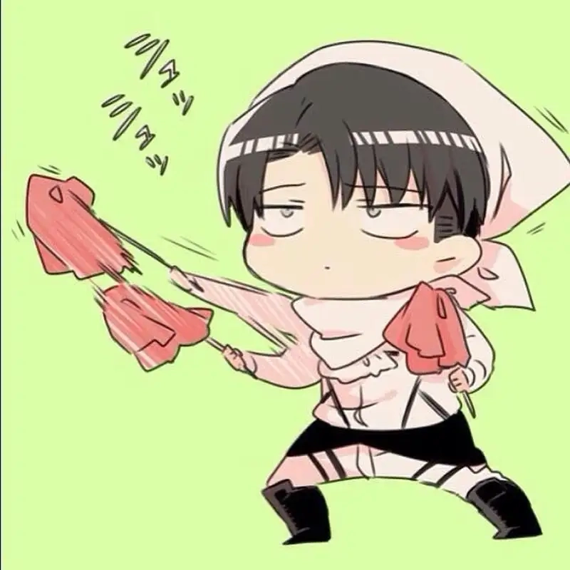 Xem nghệ thuật chibi Levi Ackerman fanart độc đáo