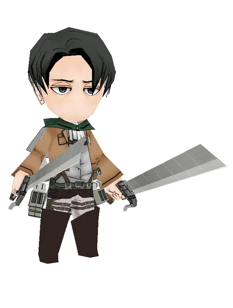 Tải ngay ảnh chibi Levi Ackerman cho bộ sưu tập
