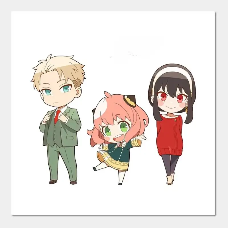 Spy x Family chibi với Loid Forger đáng yêu nhất anime