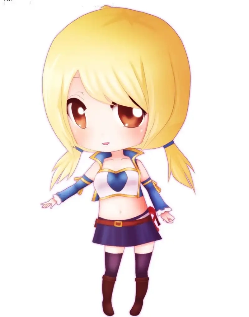 Chiêm ngưỡng Lucy Heartfilia chibi dễ thương siêu đáng yêu