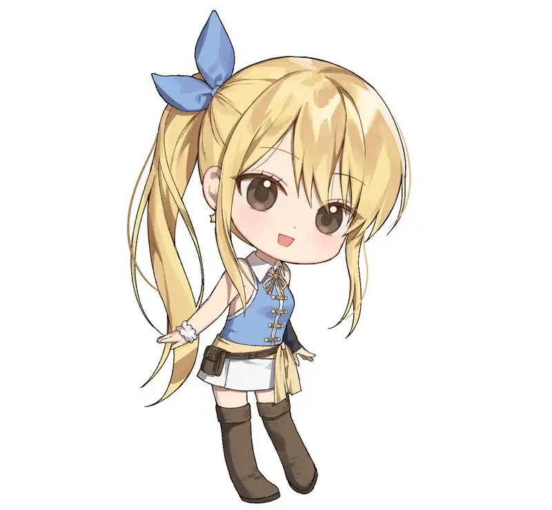 Tải Hình nền Lucy Heartfilia chibi chất lượng cao