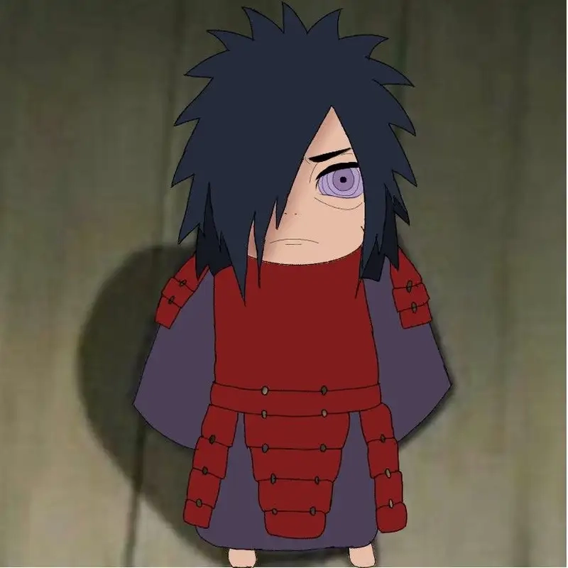 Ảnh chibi Madara Uchiha phiên bản cute đầy sáng tạo