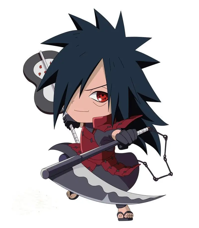 Thưởng thức fanart chibi Madara Uchiha sáng tạo và độc đáo