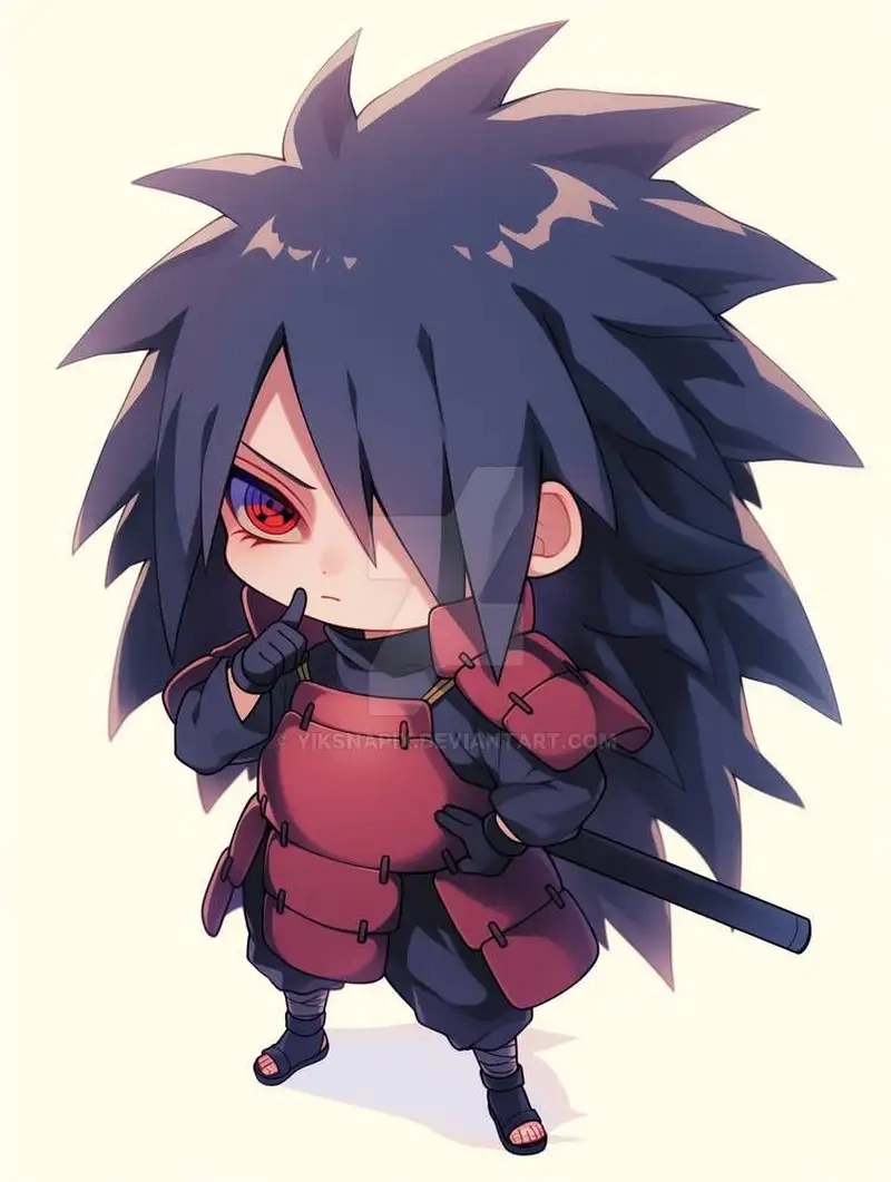 Đừng bỏ lỡ Madara Uchiha chibi manga phong cách Nhật