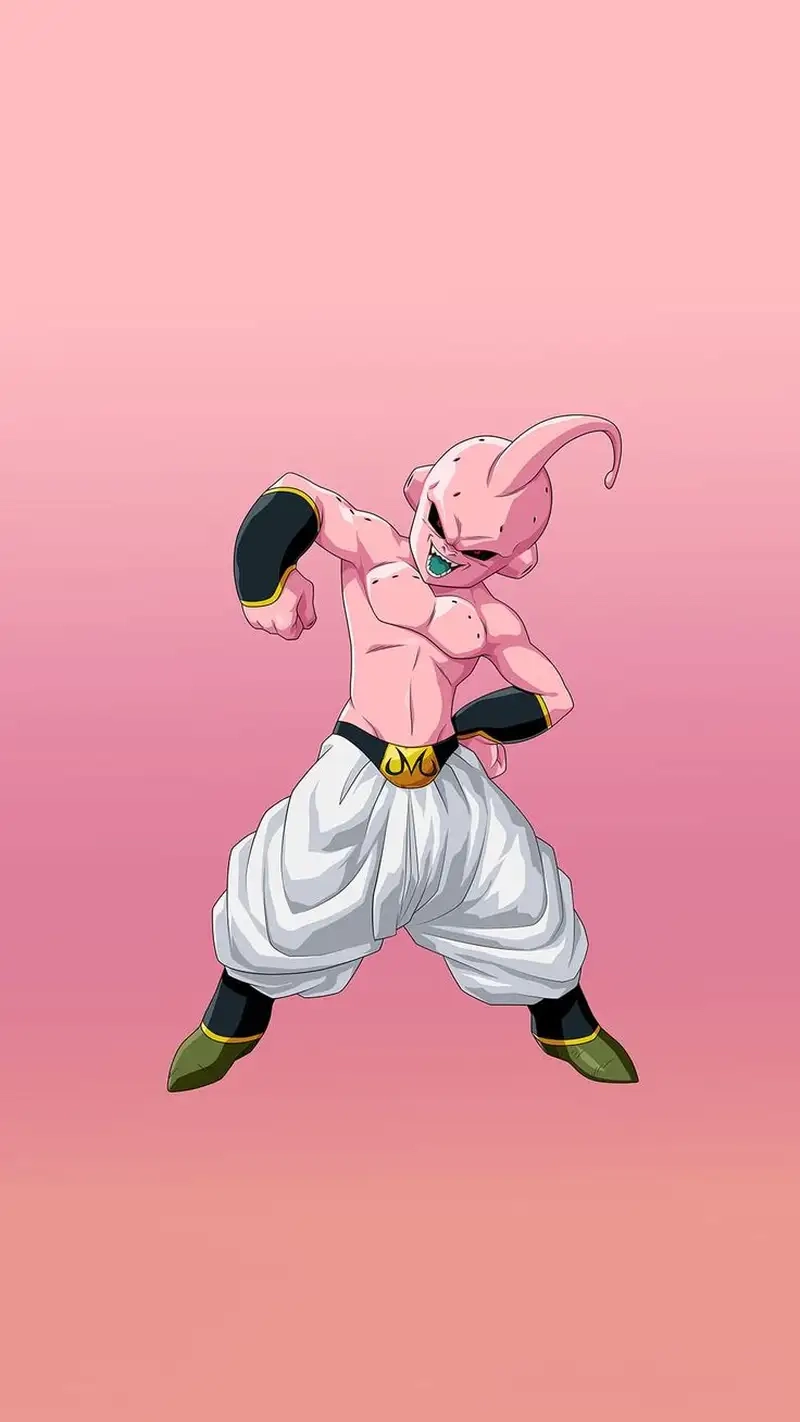 Chiêm ngưỡng Majin Buu Naruto chibi phong cách anime