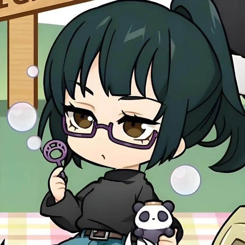 Mê mẩn Maki Zen'in chibi siêu cute