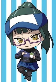 Maki Zen'in cute chibi làm tan chảy trái tim
