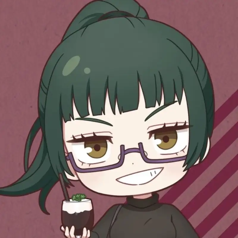 Ảnh Maki Zen'in dễ thương kiểu chibi