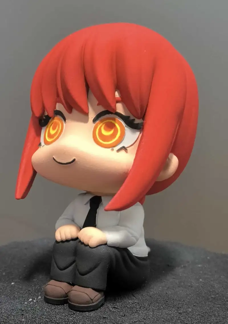 Sưu tập Makima fanart phong cách chibi siêu xinh