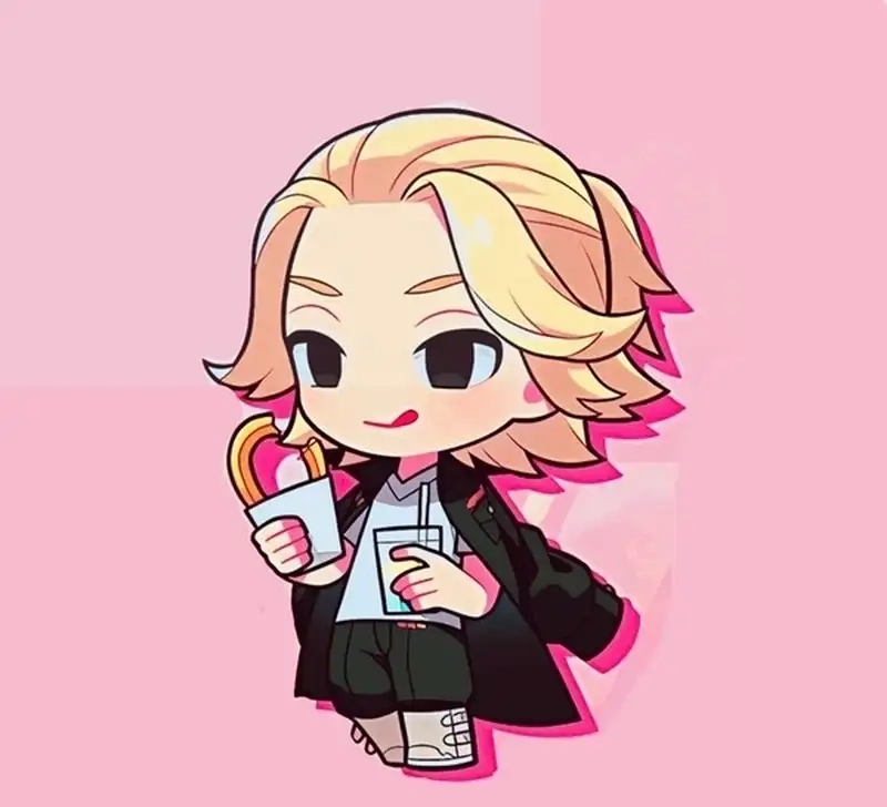 Set Ảnh chibi Manjiro Sano làm nền