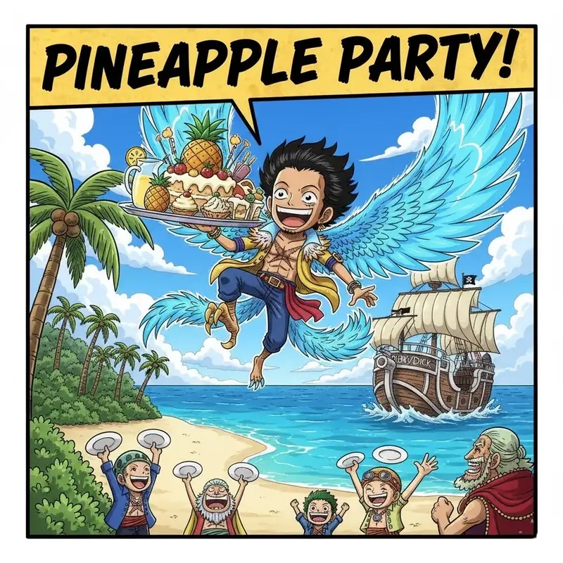 Khám phá Cosplay Marco One Piece chibi đáng yêu