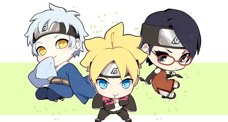 Tải Mitsuki chibi nền trong suốt dễ dùng