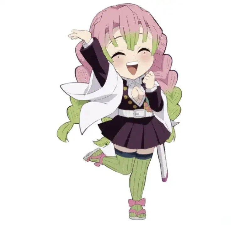 Khám phá vẻ dễ thương của Ảnh chibi Mitsuri Kanroji