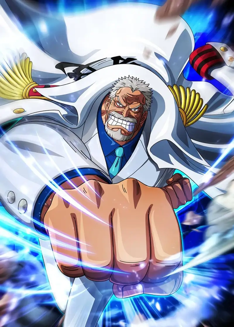 Monkey D. Garp nổi bật trong mọi trận chiến