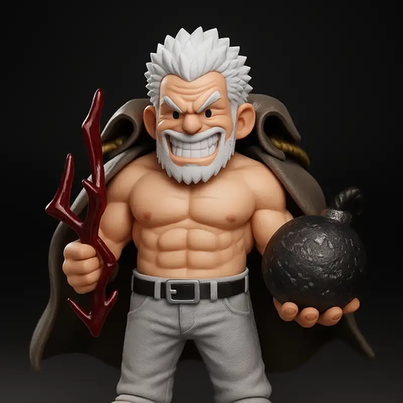 Monkey D. Garp vs đối thủ trong trận chiến kinh điển