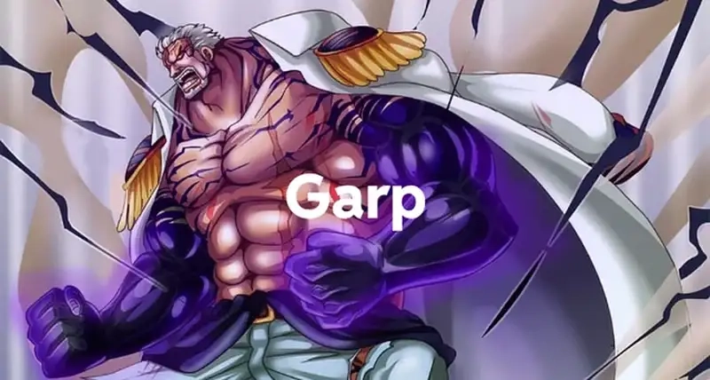Monkey D. Garp young nổi bật qua thời trẻ dữ dội