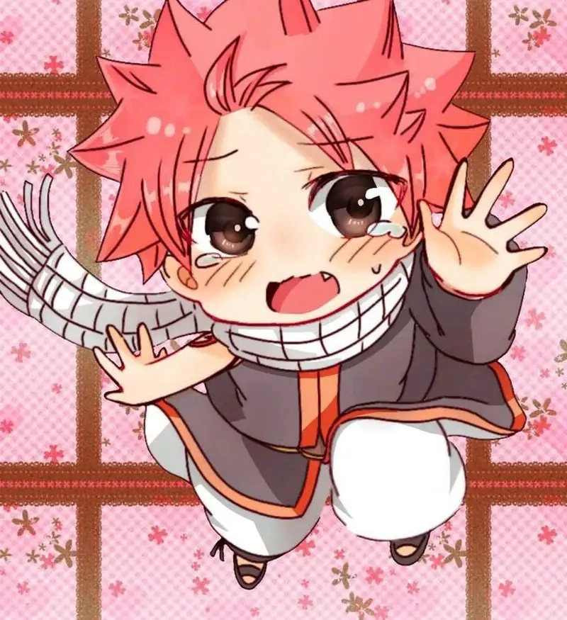 Khám phá Natsu Dragneel chibi render chất lượng cao